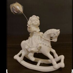 Dept 56 Silhouette Treasures A Pony For Her Birthday